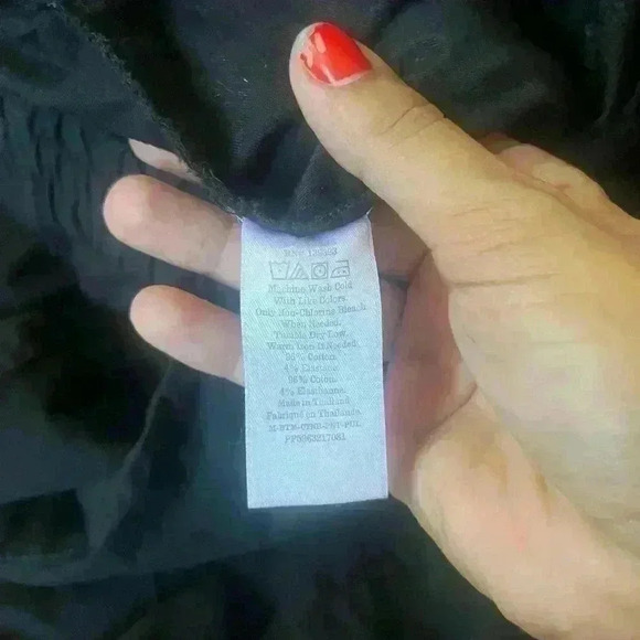 Everlane black elastic the easy pant size small - Picture 6 of 6